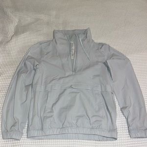 Lulu / lululemon gray quarter zip jacket